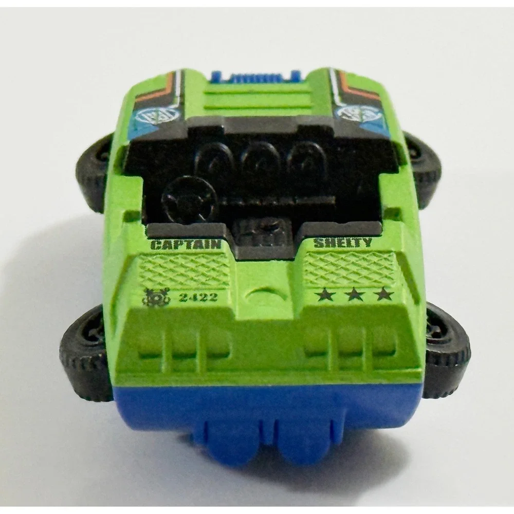 Matchbox Swamp Commander Kids OS Green Blue MB1031 Diecast Boat Car 2015 Mattel